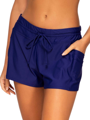 Sunsets Escape Indigo Laguna Swim Short