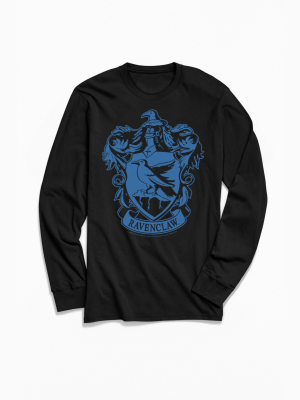 Harry Potter Ravenclaw Crest Long Sleeve Tee