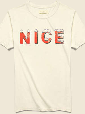 Nice Tee - Vintage White