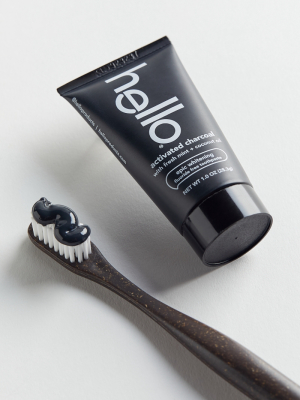 Hello Activated Charcoal Fluoride Toothpaste