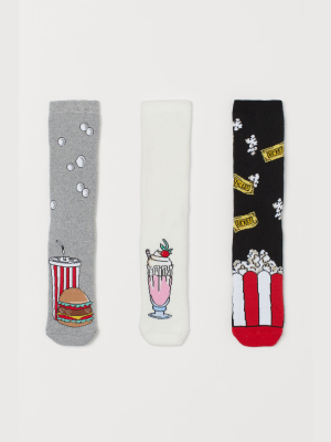 3-pack Terry Socks