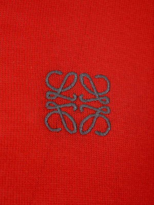 Loewe Anagram Embroidered Crewneck Sweater