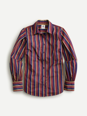 Thomas Mason® For J.crew Billow-sleeve Perfect Shirt