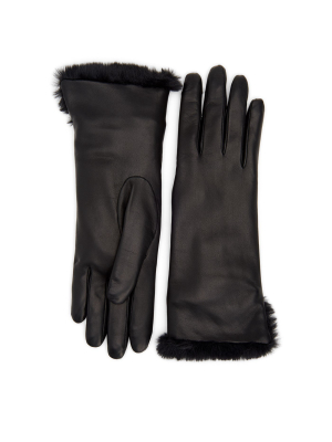 Leather Mini Cuff Glove