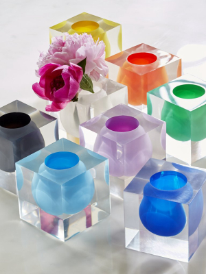 Bel Air Mini Scoop Vase In Various Colors