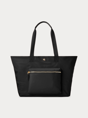 Lauren Ralph Lauren Canton Zipped Tote Bag