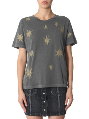 Saint Laurent Star Print T-shirt