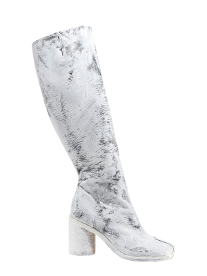 Maison Margiela Tabi Painted Effect Boots