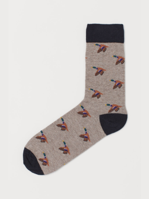 Patterned Socks