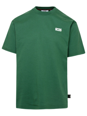 Gcds Logo Plaque Crewneck T-shirt