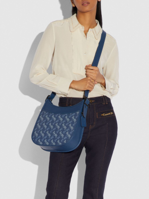 Emery Crossbody With Horse And Carriage Print