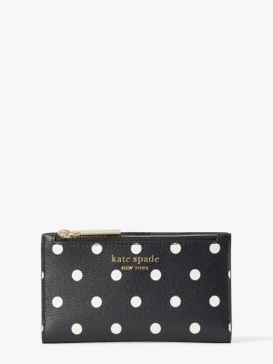 Spencer Cabana Dot Small Slim Bifold Wallet