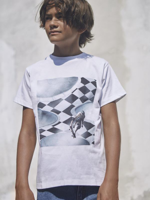 Molo X Vans Skate Check Solo T-shirt - Road