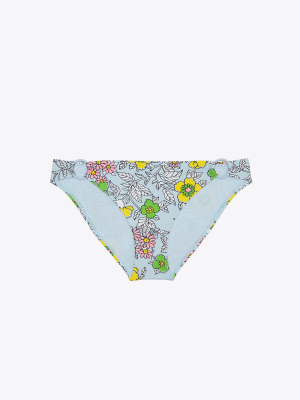 Printed Ring Hipster Bikini Bottom