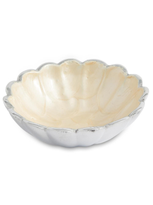 Julia Knight Peony 4" Petite Bowl In Snow