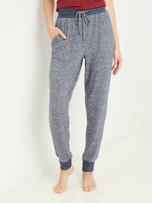 Women's Striped Perfectly Cozy Lounge Jogger Pants - Stars Above™