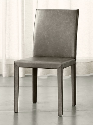 Folio Stone Top-grain Leather Dining Chair