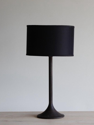 Trumpet Large Table Lamp - Dark Wash