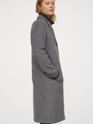 Knee-length Coat