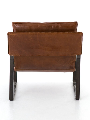 Emmett Sling Chair In Dakota Tobacco