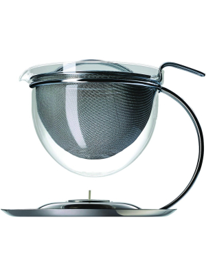 Mono Filio Glass Teapot With Integrated Warmer - 1.5l