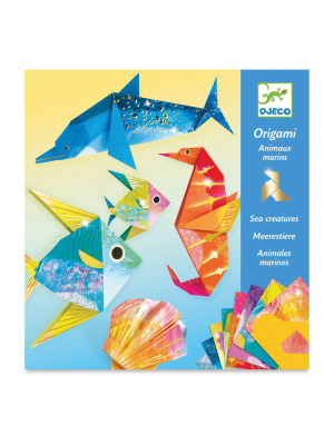 Sea Creatures Origami Paper Craft Kit