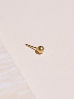 Simple Ball Piercing Earring