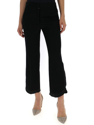 Stella Mccartney Classic Pleated Cropped Pants