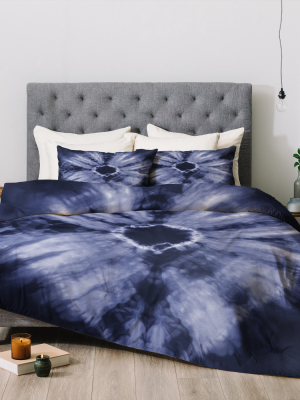 Navy Amy Sia Comforter Set - Deny Designs