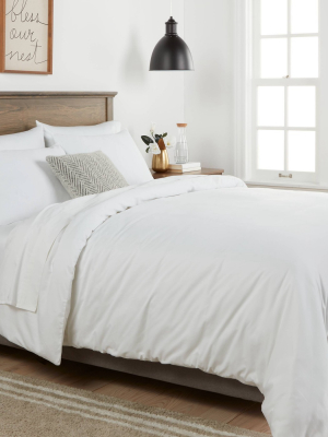 Performance Solid Duvet & Sham Set - Threshold™