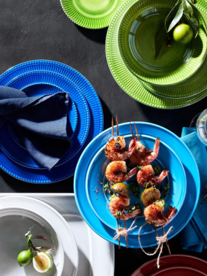 Glow Outdoor Melamine Dinner Plates