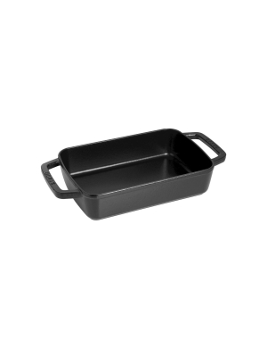 Staub Cast Iron 12-inch X 8-inch Roasting Pan