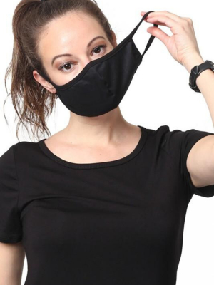 Black Cotton Mask