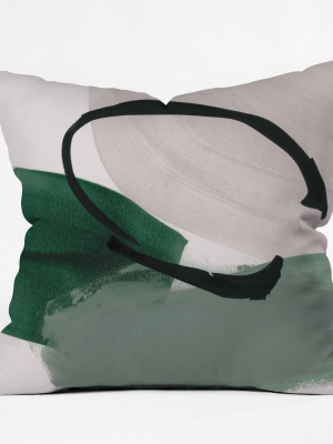 Iris Lehnhardt Minimalist Painting Throw Pillow -deny Designs