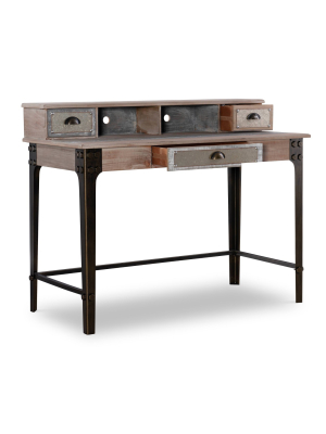 Embry Desk Brown - Powell Company