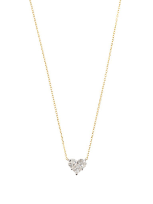 Illusion Heart Necklace