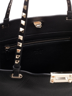 Valentino Garavani Rockstud Top Handle Bag