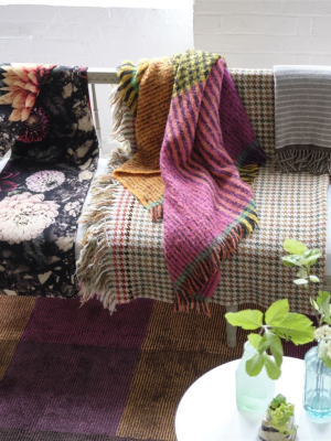 Fitzroy Saffron Throw By Designers Guild