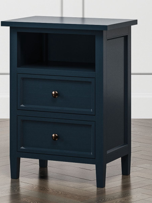 Harbor Indigo 2-drawer Nightstand