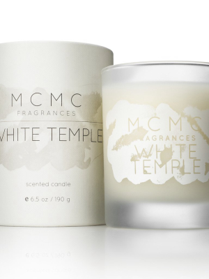 White Temple Candle