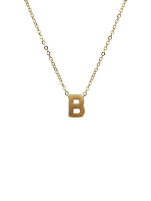 "b" Monogram