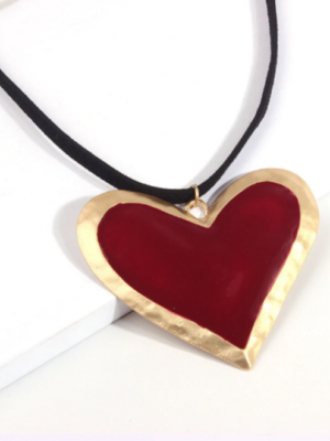 Red Heart Necklace