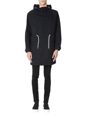 Msgm Twill Pocket Parka