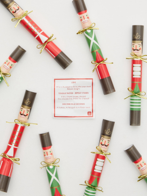 Nutcracker Saucer Crackers