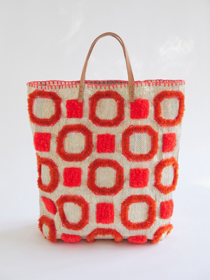 En Shalla Geometric Tote Bag