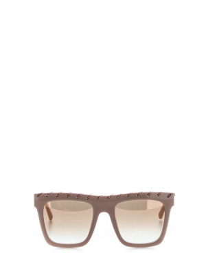 Stella Mccartney Eyewear Chain-trimmed Sunglasses