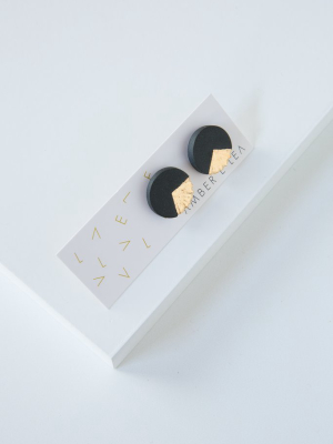 Amber E Lea Sunburst Studs