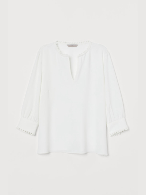 Crêped Blouse