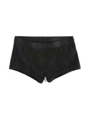 Boy Shorts - X= Black