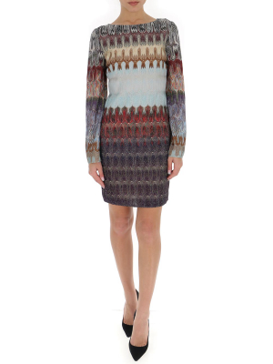 Missoni Patterned Mini Dress